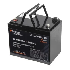EM Batterie Lithium LT 12-100 Ah HD-BT - 1280 Wh*Energie Mobile Online