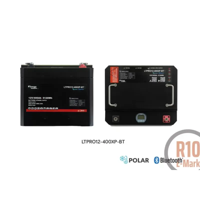 Online EM Batterie Lithium LTPRO 12-400 Ah XP-BT | 5120 Wh Electricité & Éclairage·Batterie Nomade & Groupe Électrogène Solaire|Batteries·Batterie Lithium