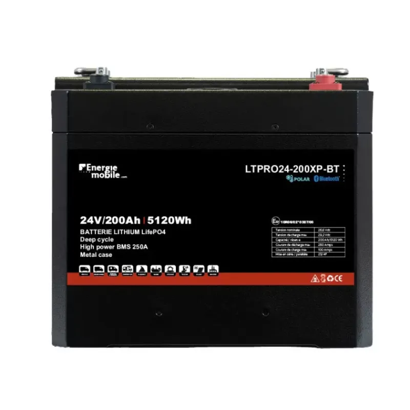 Online EM Batterie Lithium LTPRO 24-300 Ah XP-BT | 7680 Wh Batterie·Batterie Lithium|Batteries·Batterie Lithium