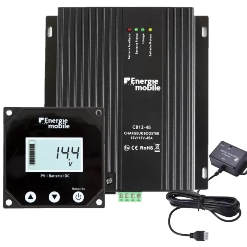 EM Chargeur booster CB | 12/12 - 45A isolé*Energie Mobile Best