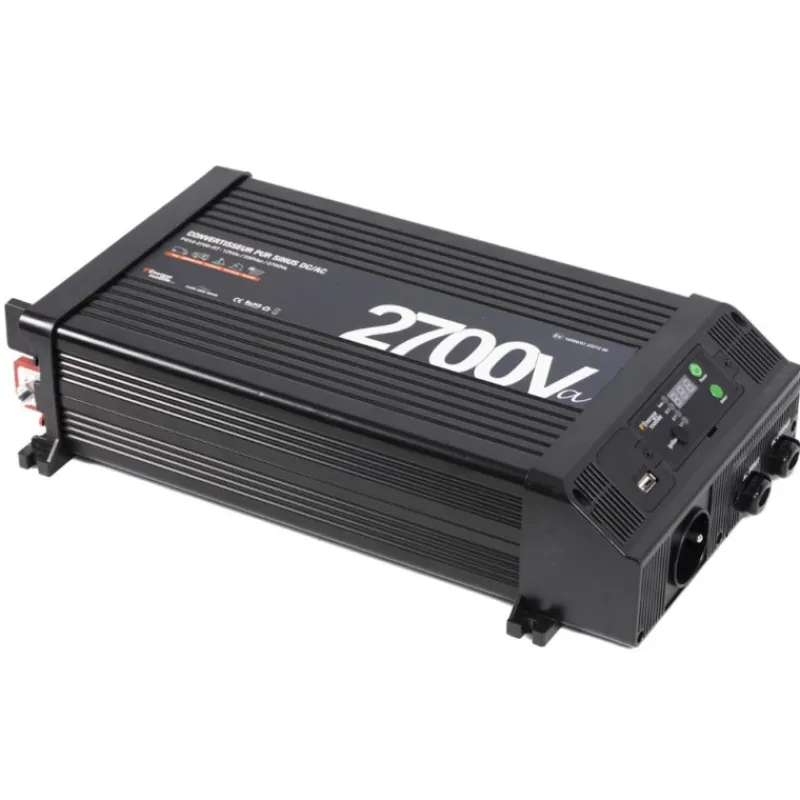 EM Convertisseur sinusoïdal DC-AC | PS RT-V2 | 2700 Va*Energie Mobile Best