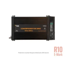 EM Convertisseur sinusoïdal DC-AC | PS RT | 12 V | 4000 W*Energie Mobile Outlet