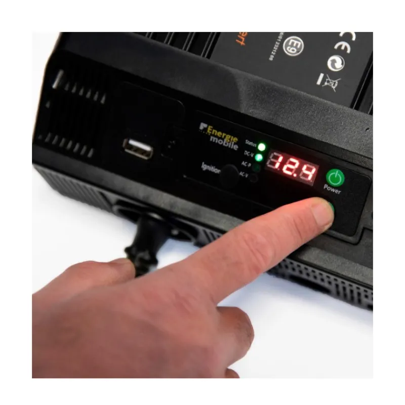 EM Convertisseur sinusoïdal DC-AC | PS RT | 12 V | 4000 W*Energie Mobile Outlet