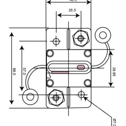 Best EM Disjoncteur 50 à 200A Saillie Distribution & Protection·Fusible, Relais Et Disjoncteur Dc|Distribution & Protection·Disjoncteur Et Fusible Dc