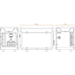 EM E-GEN3600*Energie Mobile