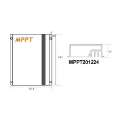 EM Kit solaire CC 210-A-PERC MPPT*Energie Mobile Best