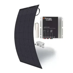 EM Kit solaire souple PERC Flex 145 W noir / MPPT*Energie Mobile New