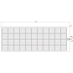 New EM Kit solaire souple PERC Flex 280 W / MPPT Solaire·Kit Panneau Solaire Flexible|Energie Solaire·Kit Panneau Solaire Souple