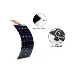 Best EM Kit solaire XFLEX 125 W / MPPT Solaire·Kit Panneau Solaire Flexible|Energie Solaire·Kit Panneau Solaire Souple