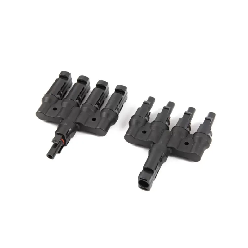 Clearance EM Paire de connecteurs MC4 | 4 en 1 Solaire·Accessoire Panneau Solaire|Energie Solaire·Equipement Solaire