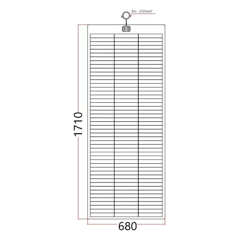 EM Panneau solaire PERC HD FLEX 230*Energie Mobile Clearance