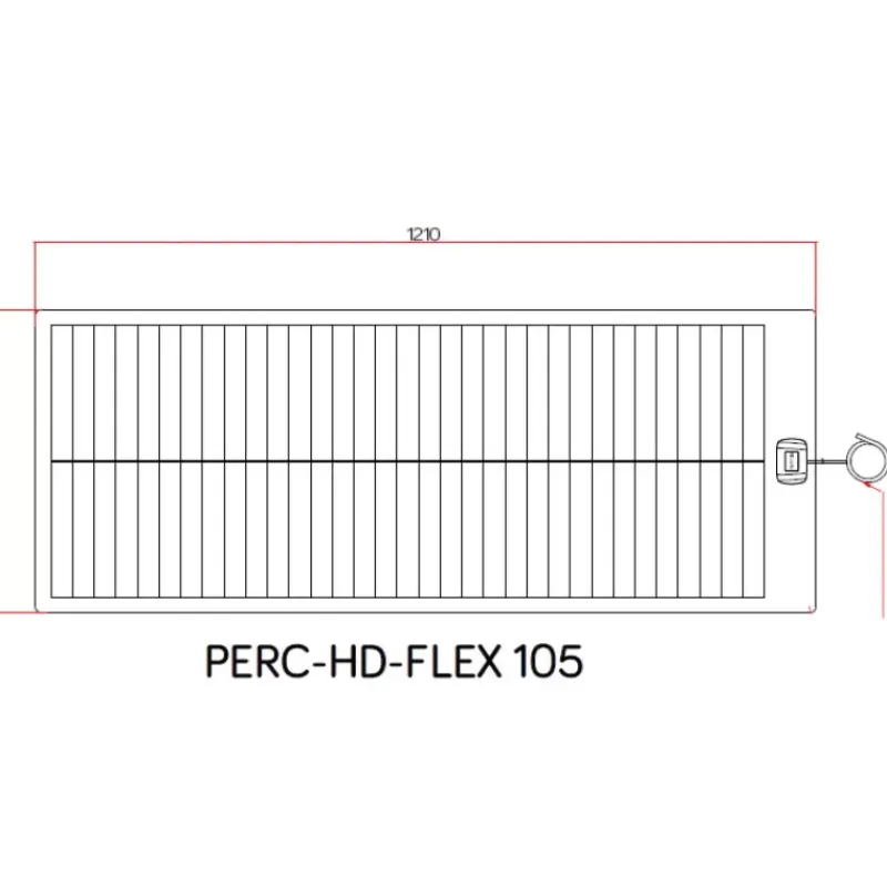EM Panneau solaire PERC HD FLEX 105*Energie Mobile Outlet