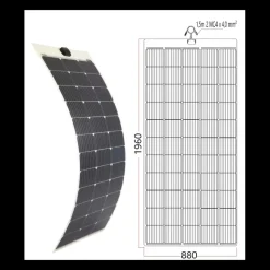 Best EM Panneau solaire souple PERC 350 W Solaire·Panneau Solaire Souple|Energie Solaire·Panneau Solaire Souple