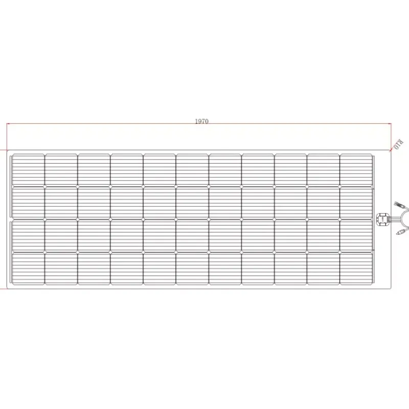 EM Panneau solaire souple PERC Flex 280 W Noir*Energie Mobile Online