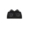 EM Prise 2x2 USB en saillie Electricité & Éclairage·Rallonge & Prise Allume-Cigare 12 V|Distribution & Protection·Prise Et Fiche Dc (Allume Cigare, 12V, Usb...)