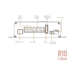 Outlet EM Régulateur MPPT DUO 25 | Bluetooth Solaire·Régulateur De Charge|Energie Solaire·Régulateur De Charge