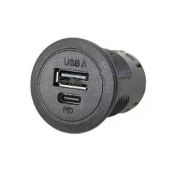 EM USB-SE prise USB-A + USCB-C | sans LED*Energie Mobile Outlet