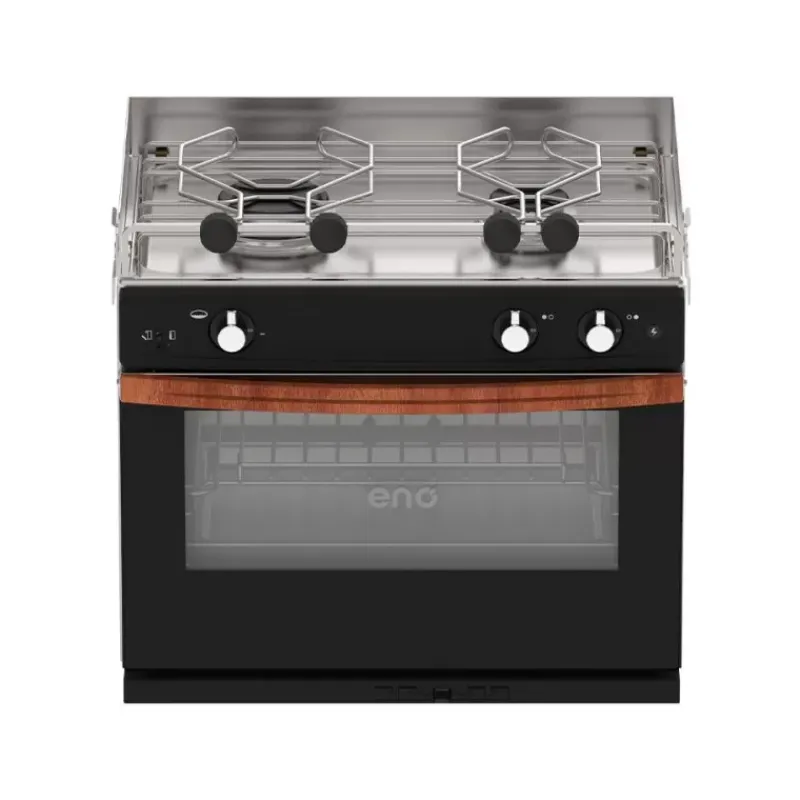 Clearance Cuisinière Allure 2 feux | four inox avec grill Cuisson Intérieure, Réchaud Et Réchaud-Four·Réchaud Four Gaz Et Cuisinière