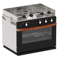 Outlet Cuisinière Allure 3 feux | four inox avec grill Cuisson Intérieure, Réchaud Et Réchaud-Four·Réchaud Four Gaz Et Cuisinière