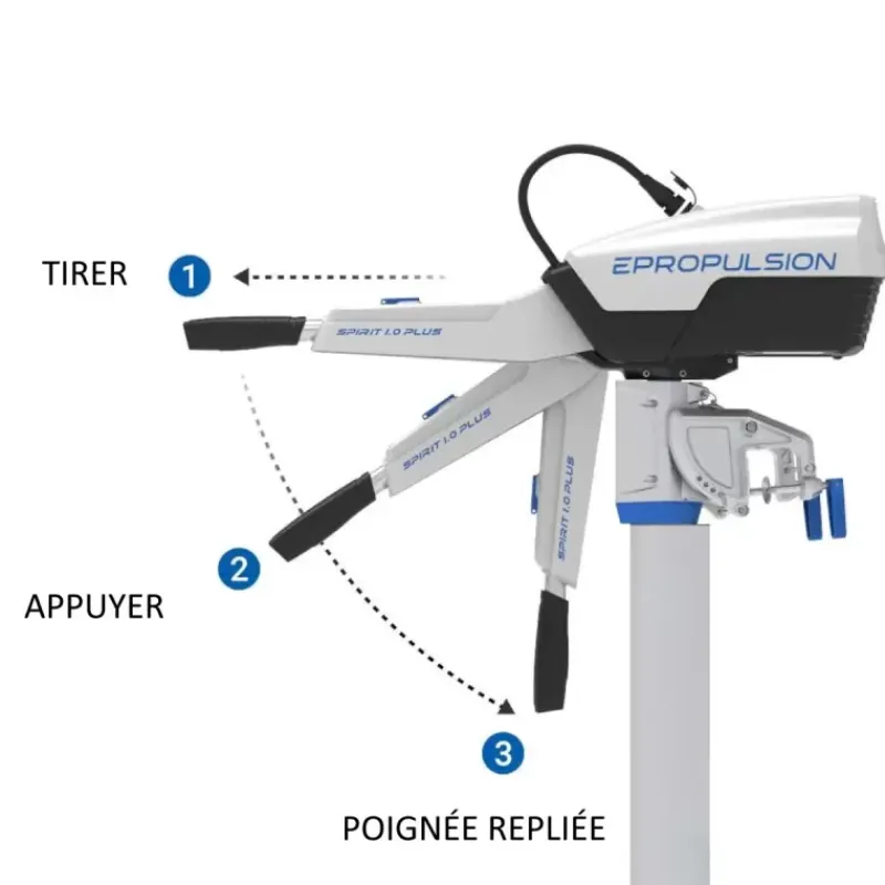 barre franche Evo Tiller*Epropulsion Hot