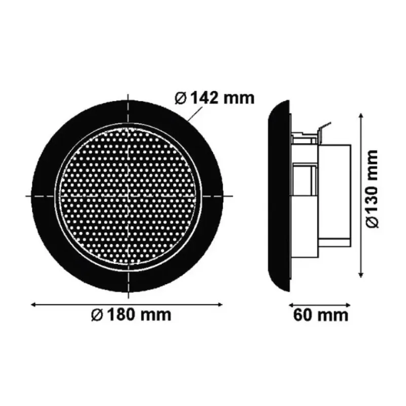 Haut-parleurs 80 W*Euromarine Online