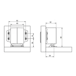 New Kit serrure invisible complet Ameublement & Quincaillerie Intérieure·Fermeture Et Verrou De Placard|Quincaillerie Marine·Serrure, Fermeture & Poignée