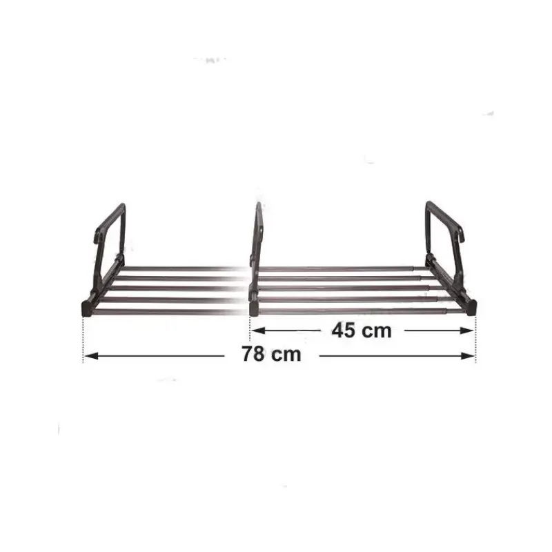 Étendoir à linge télescopique*EXTRAHOME Discount