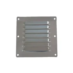 Discount Grille alu argenté sans moustiquaire Grille & Aération·Grille D'Aération