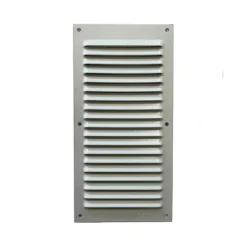 Grille alu laqué blanc avec moustiquaire*Fap Sale