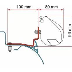 Hot Adaptateur F35Pro | Expert Campérêve Cap Road Store·Adapteur De Store Van Et Fourgon
