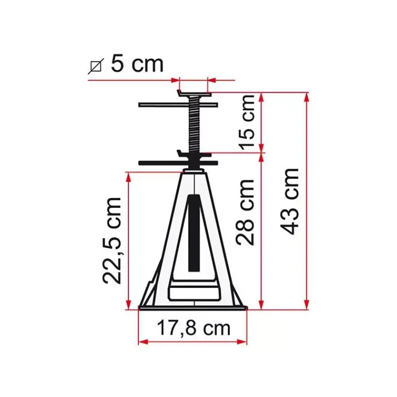 Alu Jacks*Fiamma Discount
