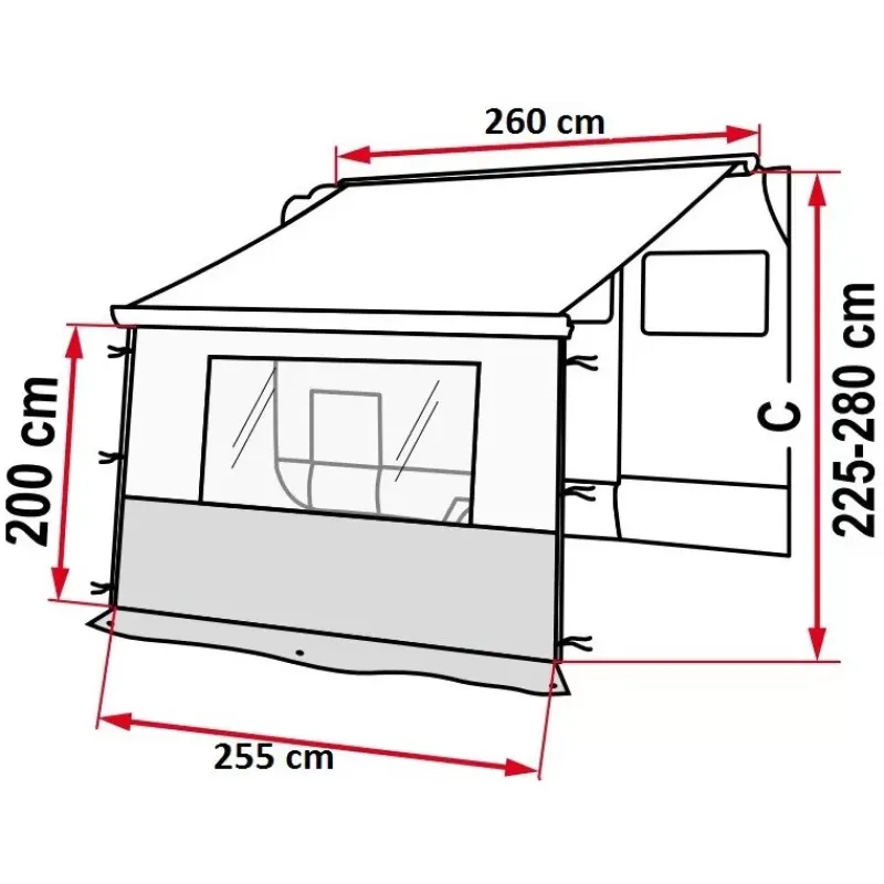 Blocker Pro 260 Van*Fiamma Discount