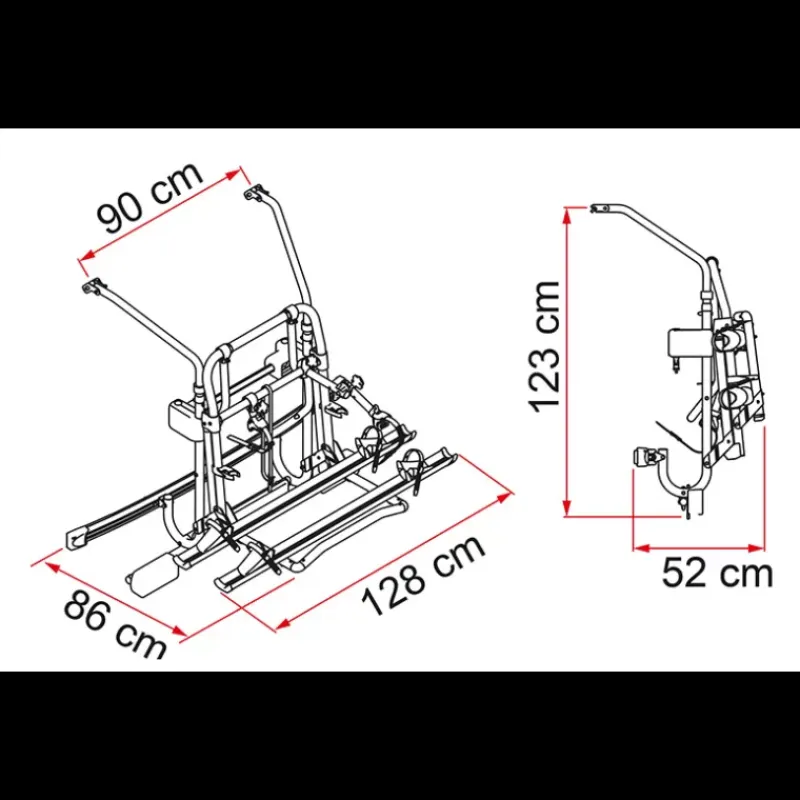 Carry-Bike Mercedes V Class Lift E-Bike*Fiamma Sale