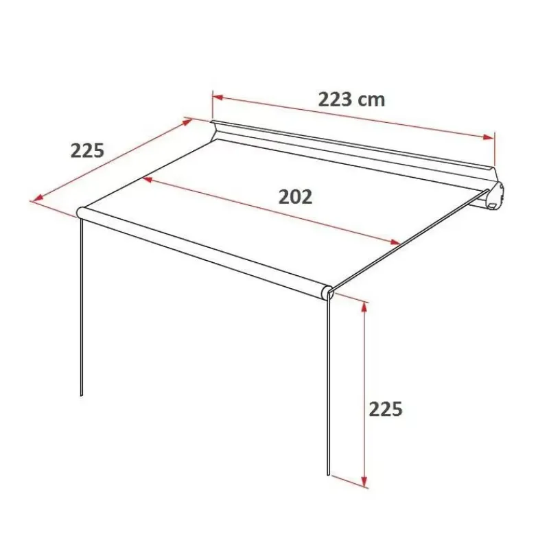 F35 Pro 220*Fiamma Clearance