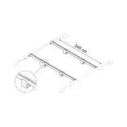 Fixing-Bar Rail*Fiamma Online