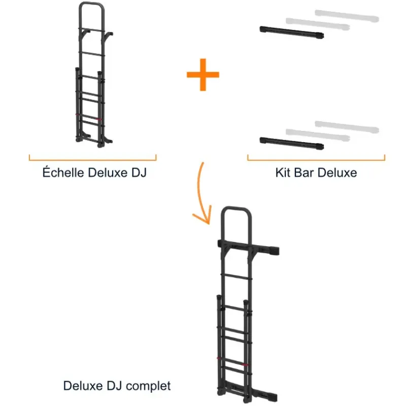 Kit Bars échelle Deluxe | Crafter 2*Fiamma Hot