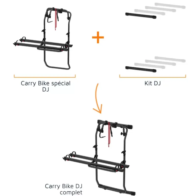 Best Kit Bars DJ | Ducato Porte Vélos·Accessoires Porte-Vélos