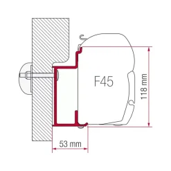 Kit F45 Eura Mobil Kermann*Fiamma Best