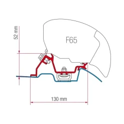 Clearance Kit F65/F80 Sprinter 2 et 3| Rail de toit Mercedes Sprinter|Store·Adapteur De Store Van Et Fourgon