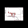 New Kit fixation de store F40Van | Nissan NV 200 Store·Adapteur De Store Van Et Fourgon