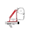 Sale Kit fixation de store F43Van F45 & F35 Pro | barre de toit Store·Adapteur De Store Van Et Fourgon