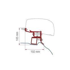 Online Kit F40van Class V - Vito 3 Mercedes Vito / Viano|Store·Adapteur De Store Van Et Fourgon