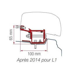 New Kit F40van Trafic 3 Renault Trafic / Primastar / Vivaro / Nv300|Store·Adapteur De Store Van Et Fourgon