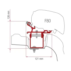 Kit VW Crafter / Man L3 H3 Vw Crafter|Store·Adapteur De Store Van Et Fourgon
