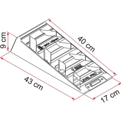 Best Level pro Accessoire Extérieur·Cales Roues & Chandelles