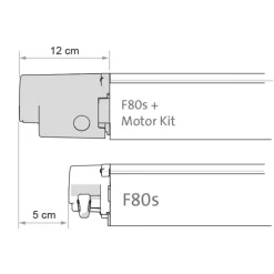 Motor kit Compact F80L*Fiamma Hot
