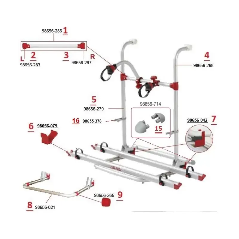 Pièces Détachées Carry Bike Pro/Pro C*Fiamma Discount