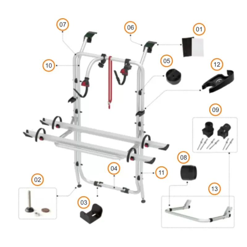 Pièces détachées Carry-Bike Trafic D*Fiamma Best