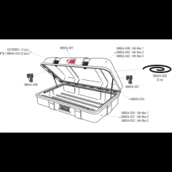 Sale Pièces détachées Ultra Box 1/2/3 Tente De Toit, Barre De Toit, Coffre & Échelle·Coffre De Toit