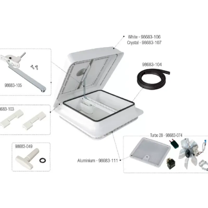 Pièces détachées Vent 28*Fiamma New